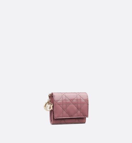 dior small leather goods|lady dior wallet price.